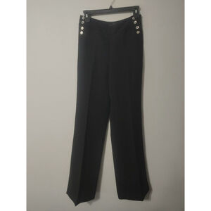 Women's White House Black Market Flare Pants Black Size 0